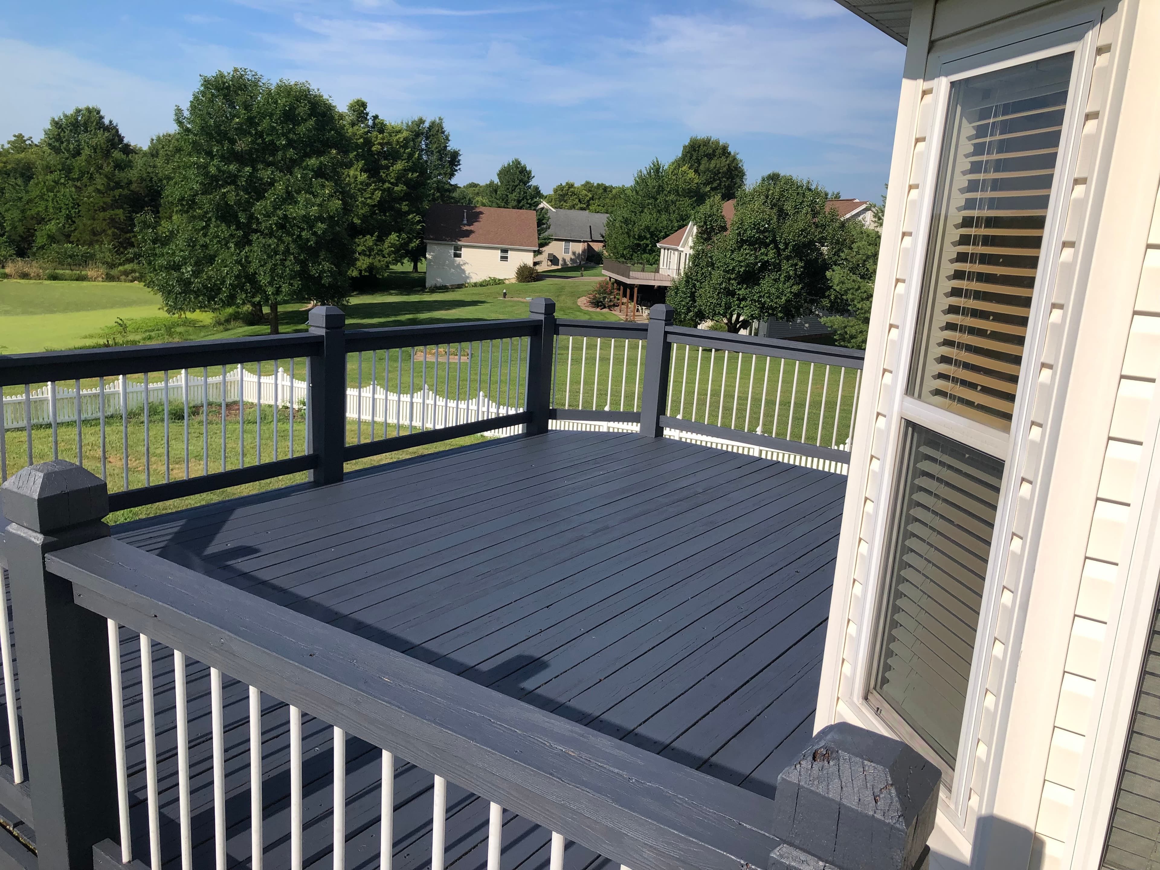 Project Stunning Two-Story Deck Addition in Missouri image
