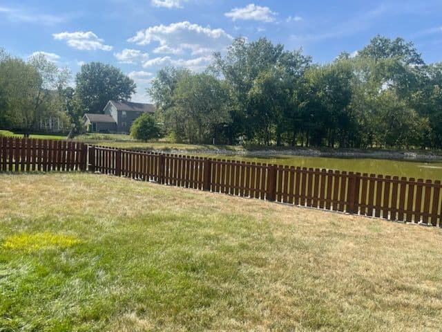 Project Fence Staining Satisfaction image