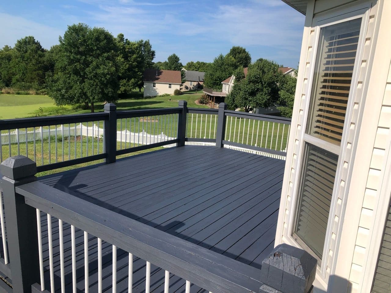 Revitalized St. Charles Deck for Perfect Sunny Days