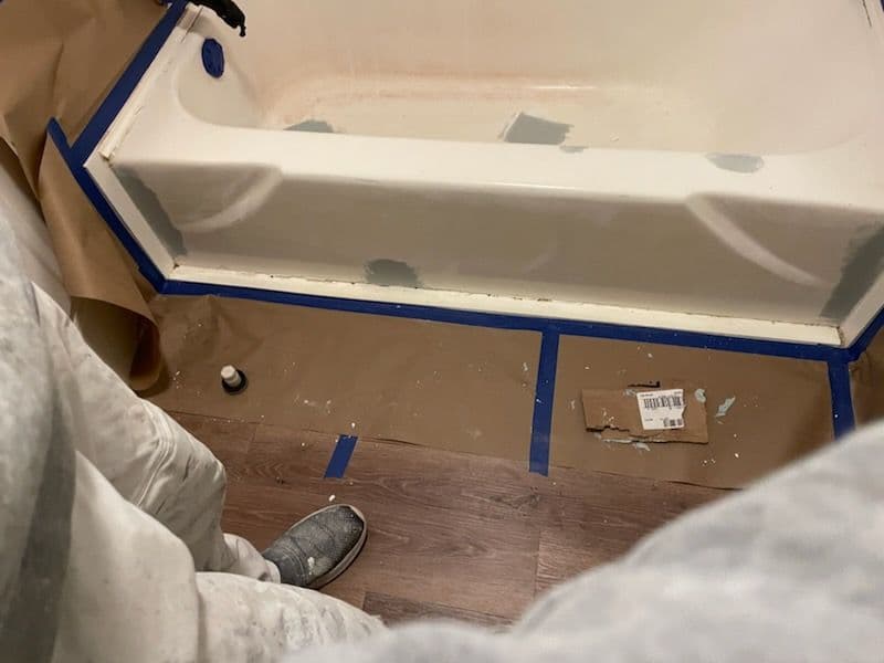 Bathtub Resurfacing Transformation in Action