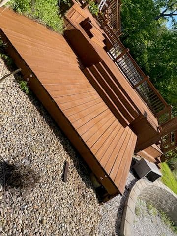 Gallery photos for Transformative Deck Staining in Foristell: Image #3