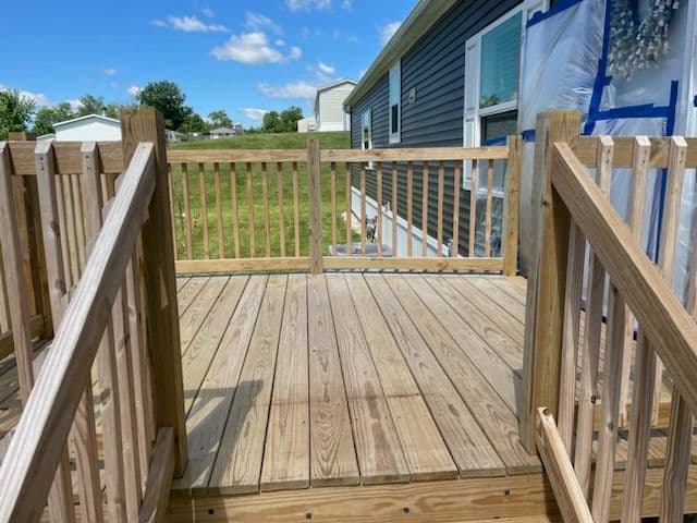 Project Deck Staining in Foristell Transforming Spaces image
