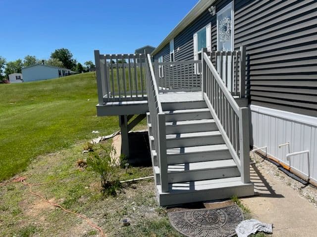 Gallery photos for Deck Staining in Foristell Transforming Spaces: Image #1