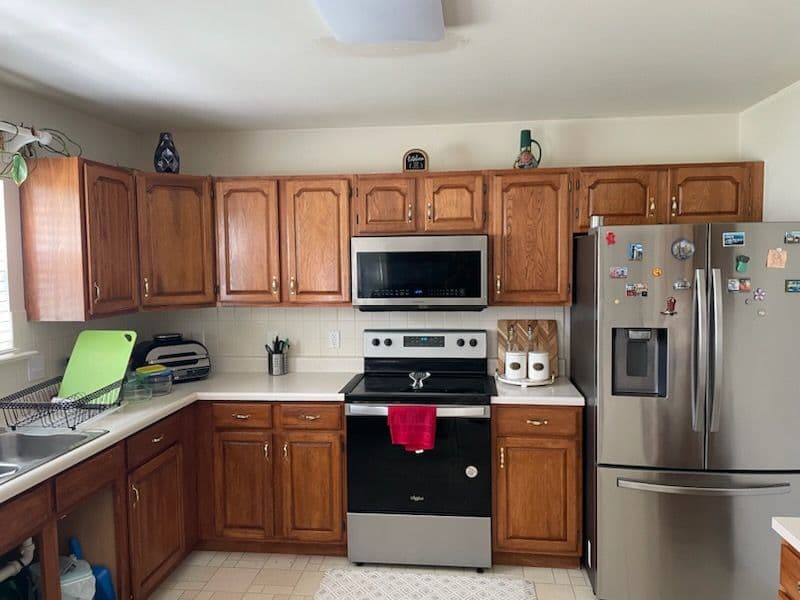 Stunning Kitchen Cabinet Makeover Transformation image